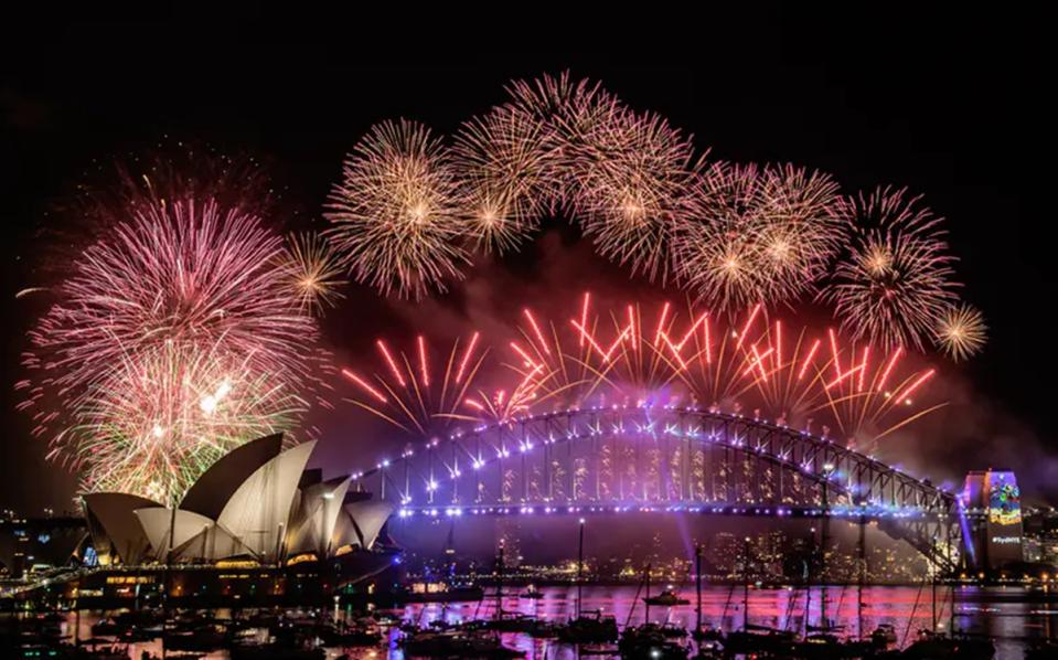 （取自sydneynewyearseve.com）