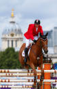 LONDON, ENGLAND - AUGUST 04: Eric Lamaze of Canada riding Derly Chin De Muze competes in the 1st Qualifier of Individual Jumping on Day 8 of the London 2012 Olympic Games at Greenwich Park on August 4, 2012 in London, England. (Photo by Alex Livesey/Getty Images)