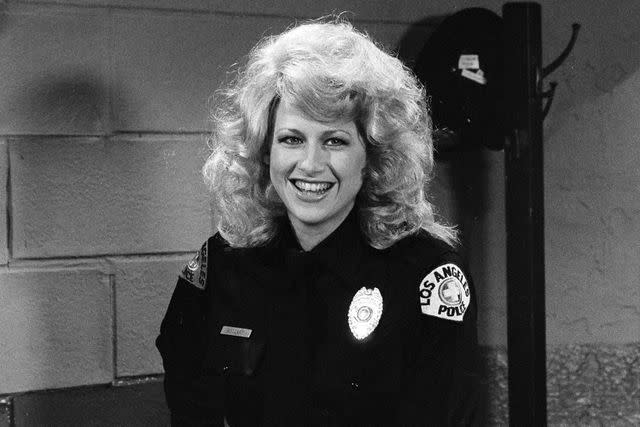 <p>Alan Singer/NBC/NBCU Photo Bank</p> Victoria Jackson as Stacey during the "T.J. Hooker" skit on SNL in December 1986