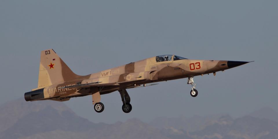 An F5N aircraft