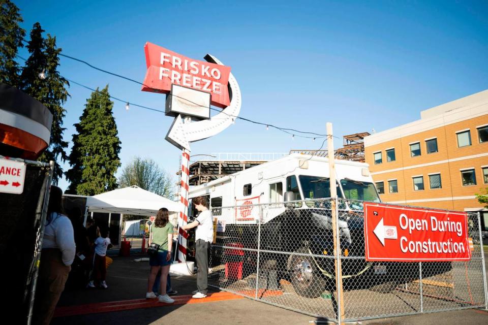 Frisko Freeze moved service to a food truck in February to accommodate a top-to-bottom renovation of the interior of the historic burger stand.