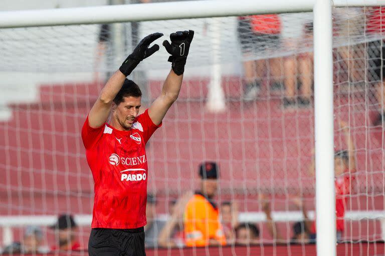 Rodrigo Rey, la seguridad en el arco de Independiente