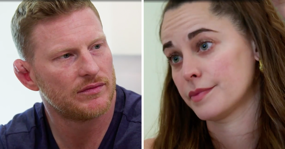MAFS' Andrew Davis and Holly Greenstein.