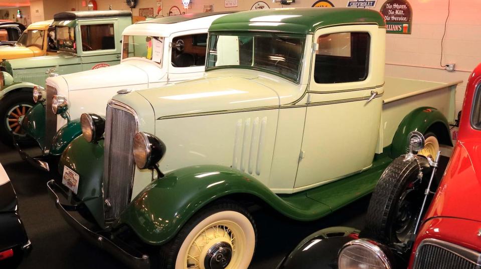 1935 Chevrolet pickup.