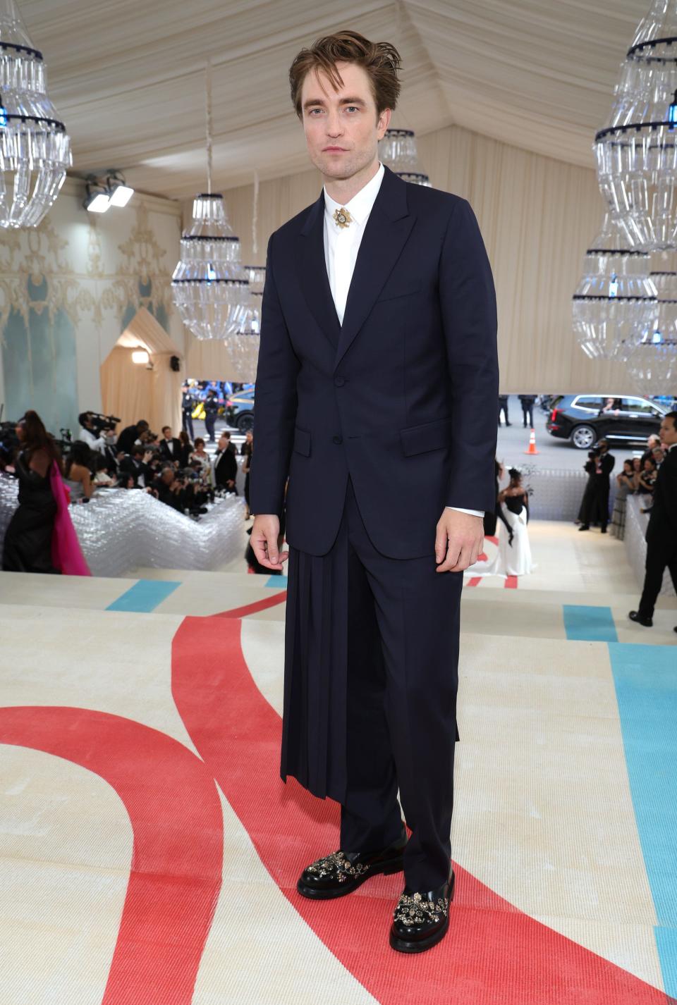 Robert Pattinson attends the 2023 Met Gala.