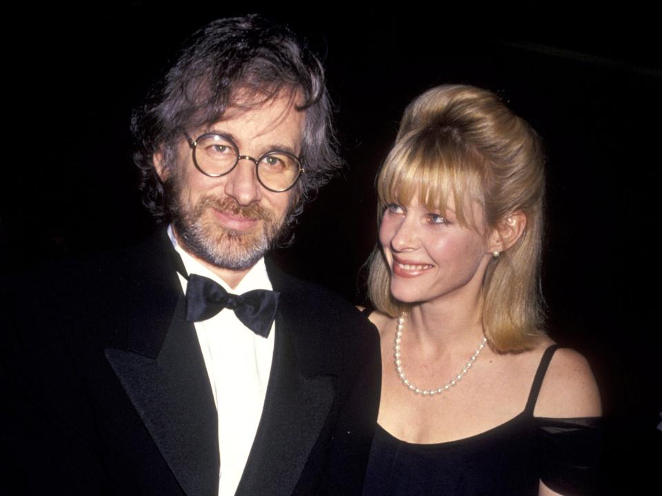 Steven Spielberg and Kate Capshaw