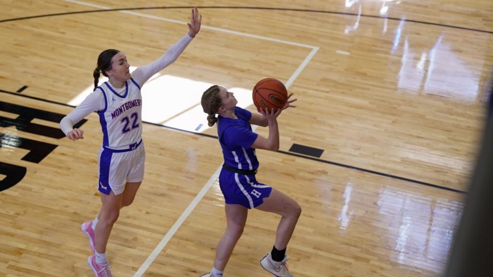 Highlands eighth-grader Maren Orme is scoring 7 points per game in her first season with the team.