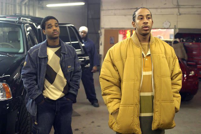 <p>Lions Gate/Kobal/Shutterstock </p> Larenz Tate and Ludacris in 'Crash'