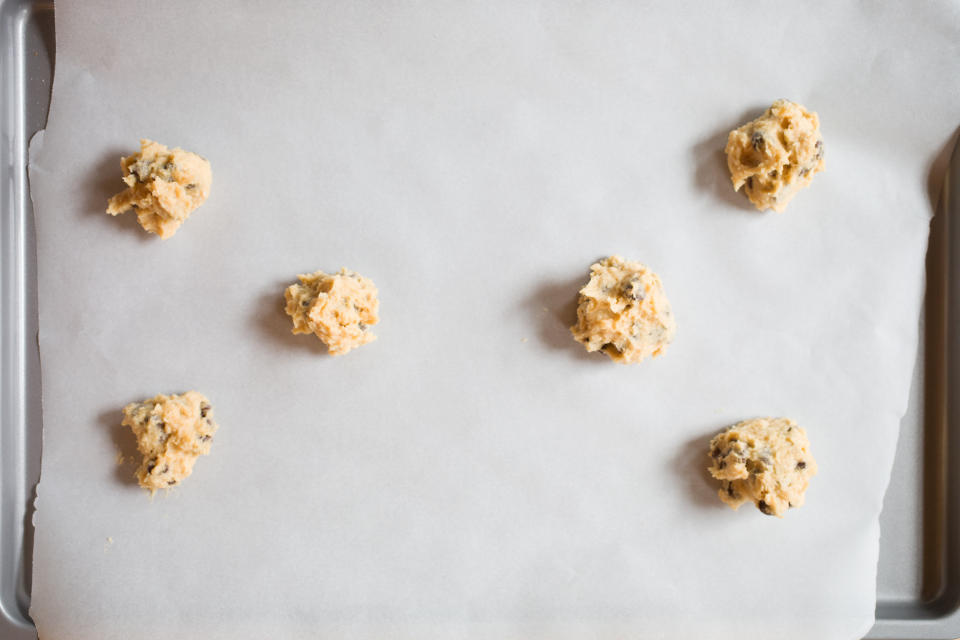 Betty Crocker bagged mix cookies pre baking