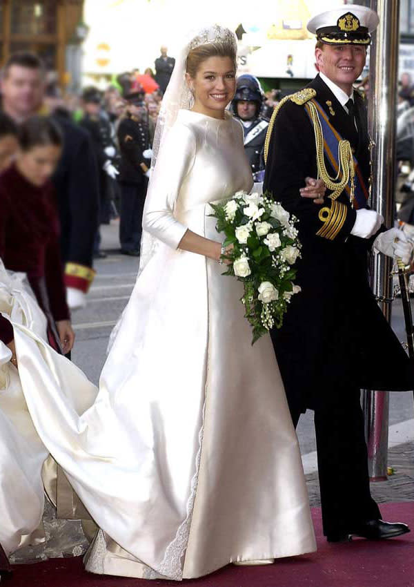 Vestido de novia de Máxima de Holanda