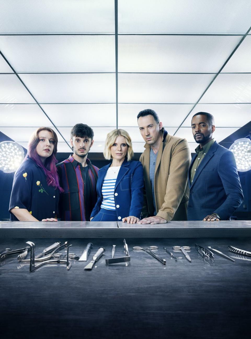 rhiannon jones, alastair michael, emilia fox, david caves, aki omoshaybi, silent witness, season 27