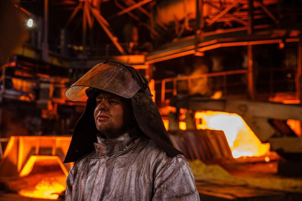 Decarbonisation of the steel industry accounts for 14% of Britain's industrial emissions. Photo: Dimitar Dilkoff/AFP via Getty