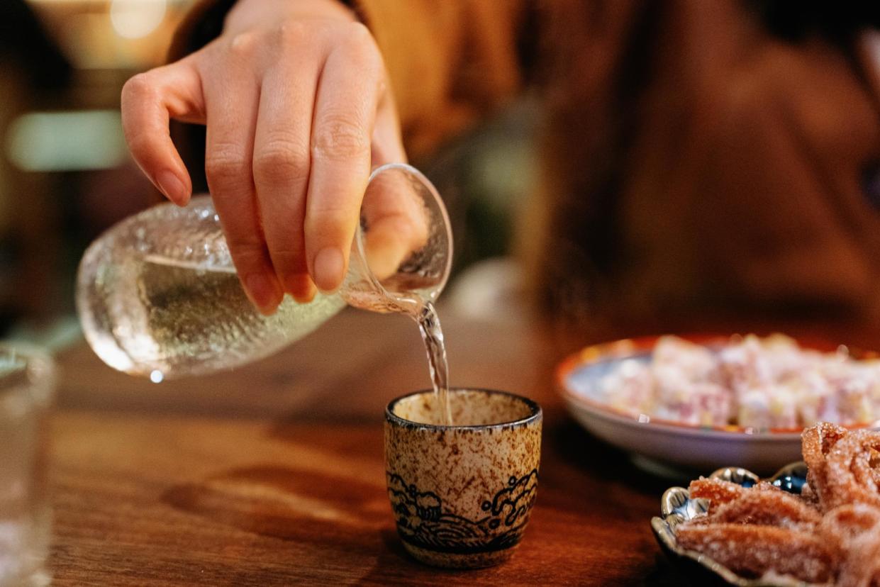 <span>Cold comfort: In the west, it’s widely assumed that sake should be served warm, but finer sakes are traditionally served cool or cold.</span><span>Photograph: LAW Ho Ming/Getty Images</span>