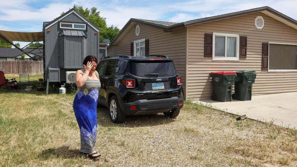 “I feel like this situation is a little bit more sensitive than maybe weeds that are just a little too high,” Chasidy Decker said after being told by a Meridian code enforcer that living in her tiny house on wheels was a violation, and that she had to vacate the house in 10 days. “… Especially in the housing market this valley is experiencing right now,” she said.