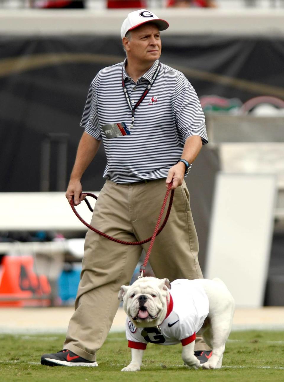 Georgia mascot Uga was named the greatest mascot in college football history by Sports Illustrated.