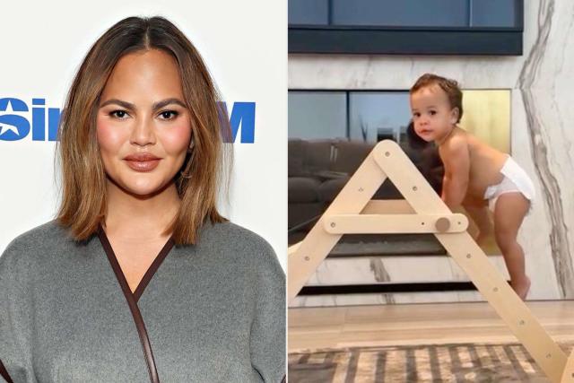 Chrissy Teigen's Post-Baby Boobs Got So Big They Tore Through Her