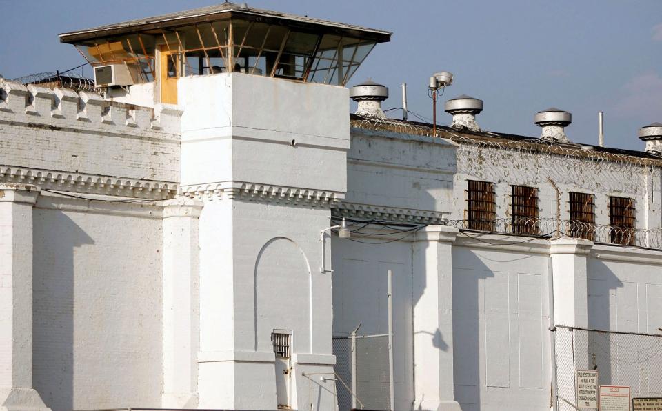 A guard tower at the Oklahoma State Penitentiary in McAlester is pictured in this 2008 file photo.