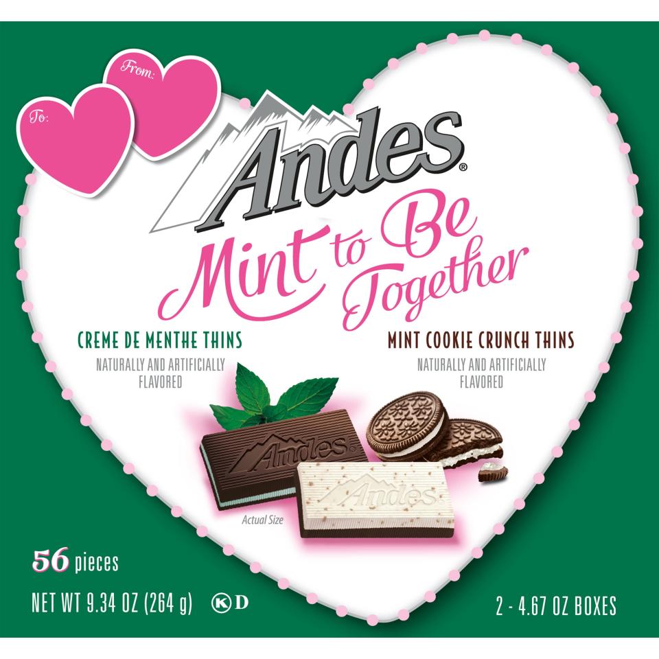 2) Andes Mint to be Together Valentine Gift Box