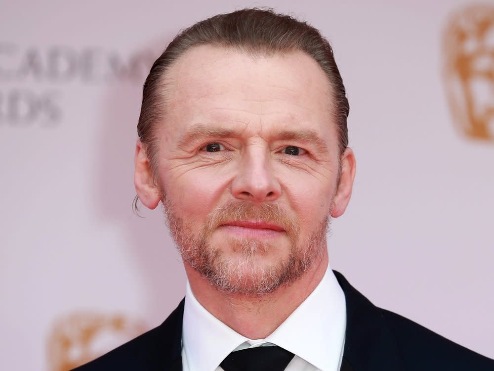 Schauspieler Simon Pegg litt während der Dreharbeiten zu "Mission: Impossible" unter Alkoholsucht und hielt dies am Set geheim. (Bild: Fred Duval/Shutterstock.com)