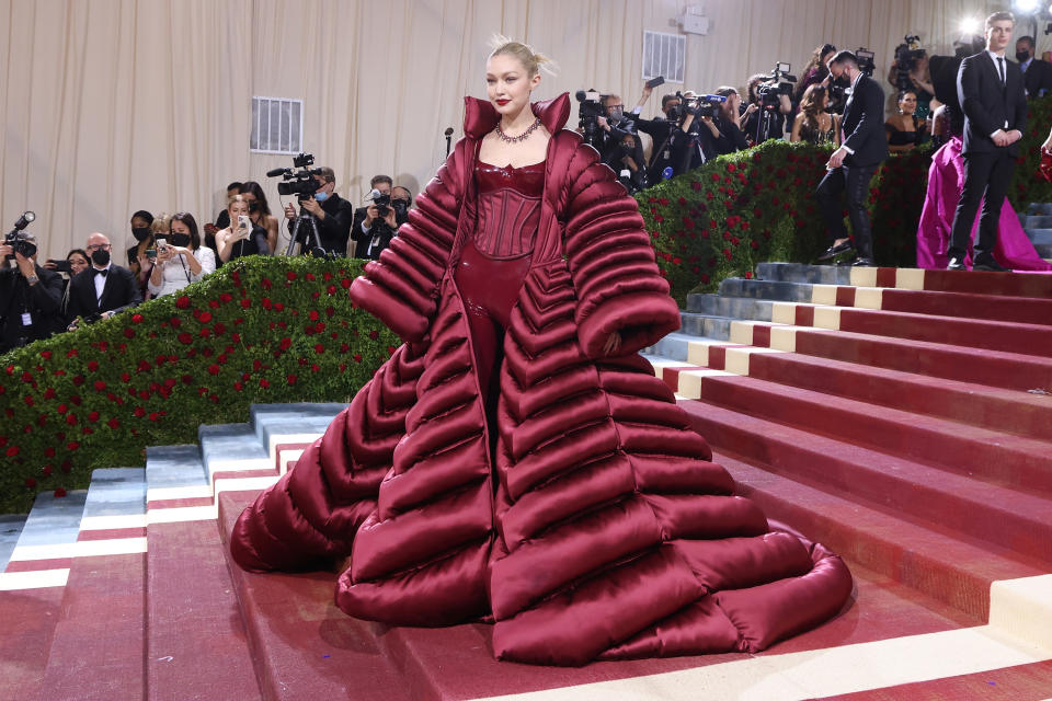 Gigi Hadid en la Met Gala. (Photo by Taylor Hill/Getty Images)