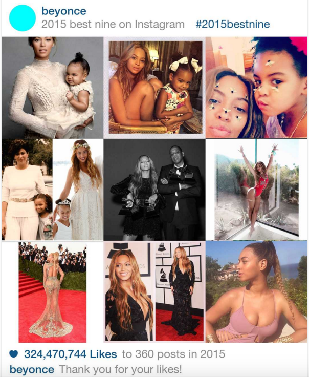 Beyoncé's 9 Best Instagram Pics of 2015 — And What a Bey-utiful Year It Was 