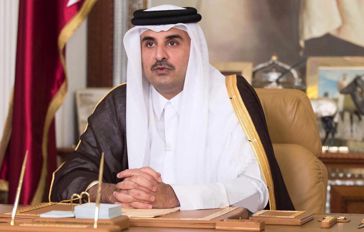 Sheikh Tamim bin Hamad Al Thani said Qatar remains open to dialogue: AP