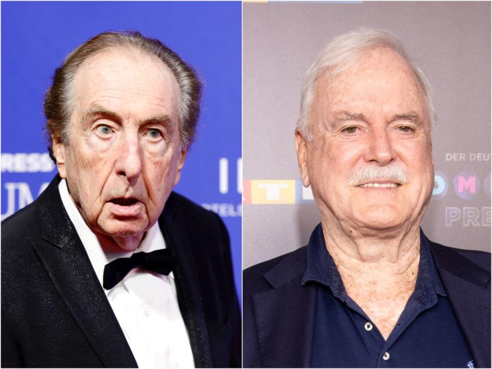 Eric Idle (left) and John Cleese (Getty Images)
