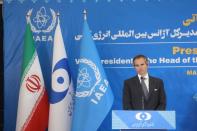 International Atomic Energy Agency (IAEA) news conference in Teheran