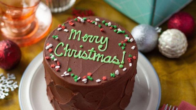 Snowy Christmas Tree Cake Go Go Go Gourmet