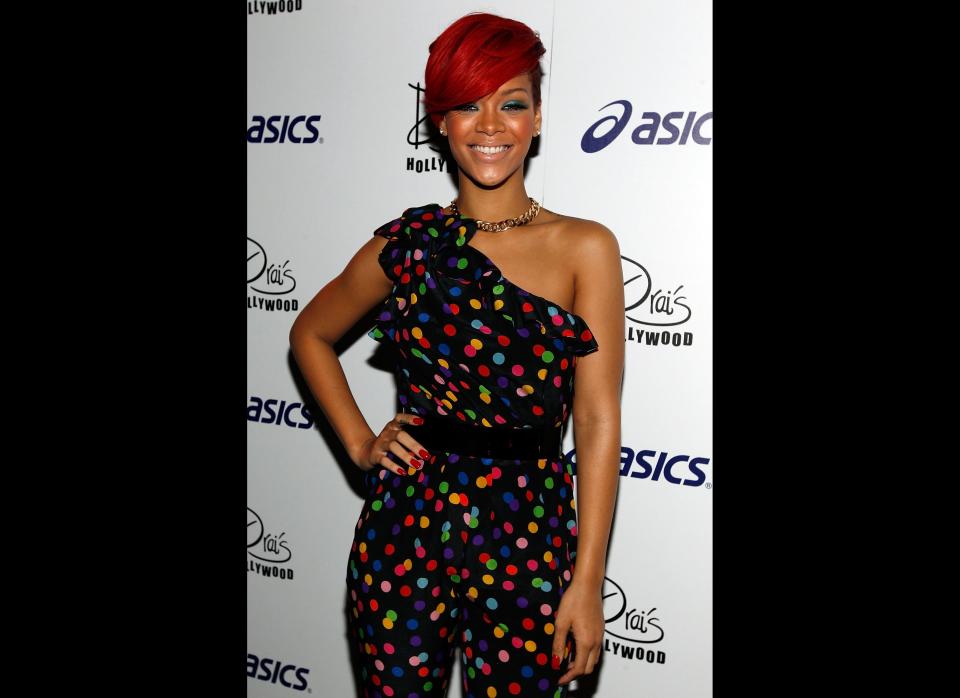 Singer Rihanna attends the exclusive after party for Rihanna's LA show hosted by Asics and Drai's Hollywood at Drai's Hollywood on July 21, 2010 in Hollywood, California.