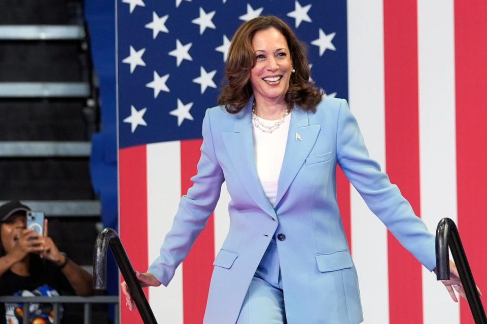 Kamala Harris officially secures Democratic party’s nomination with 99