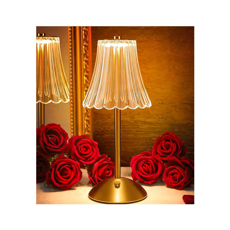 Vintage Lamp Flower Lamp