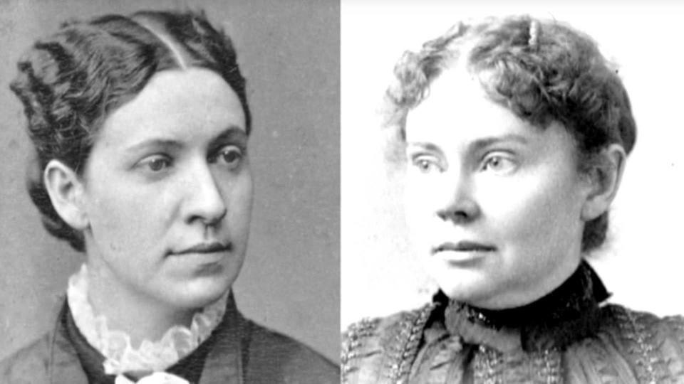 Sisters Emma, right, and Lizzie Borden / Credit: Fall River Historical Society