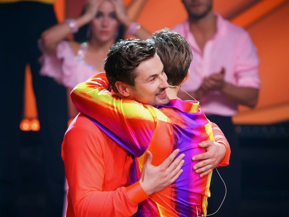 "Let's Dance": Nicolas Puschmann (li.) und Vadim Garbuzov müssen gehen. (Bild: TVNOW / Stefan Gregorowius)