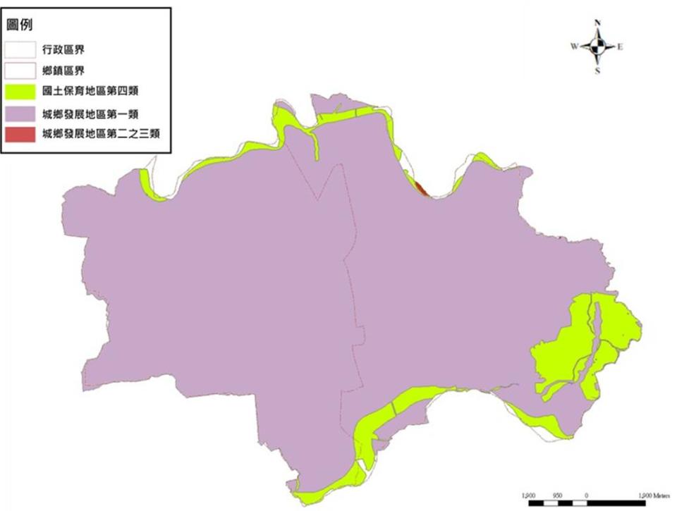 嘉義市土地全區示意圖。（嘉義市政府提供／廖素慧嘉市傳真）