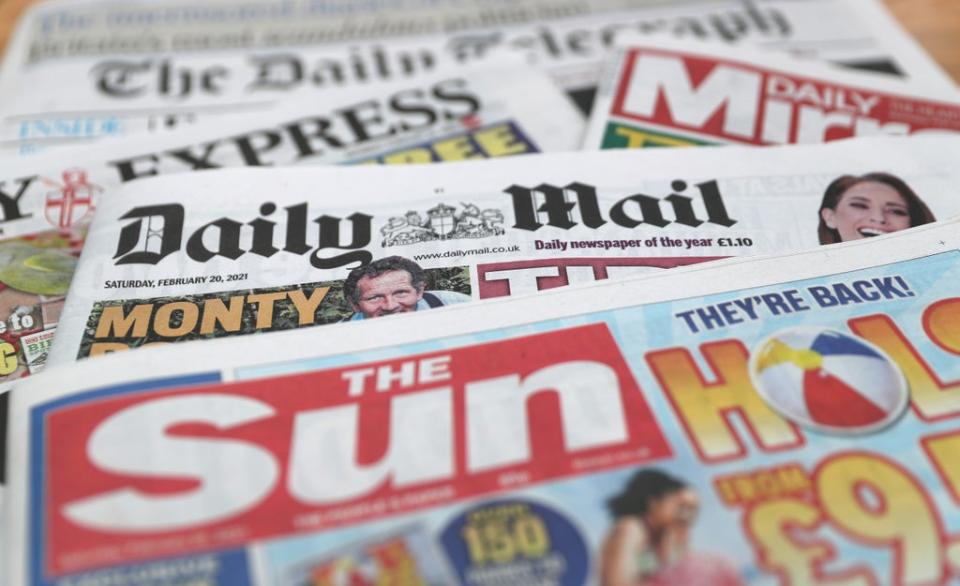 What the papers say – September 22 (PA) (PA Archive)