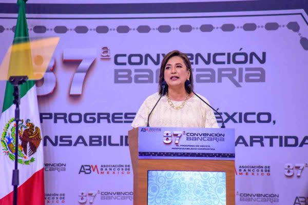 Xóchitl Gálvez discurso Convención Bancaria