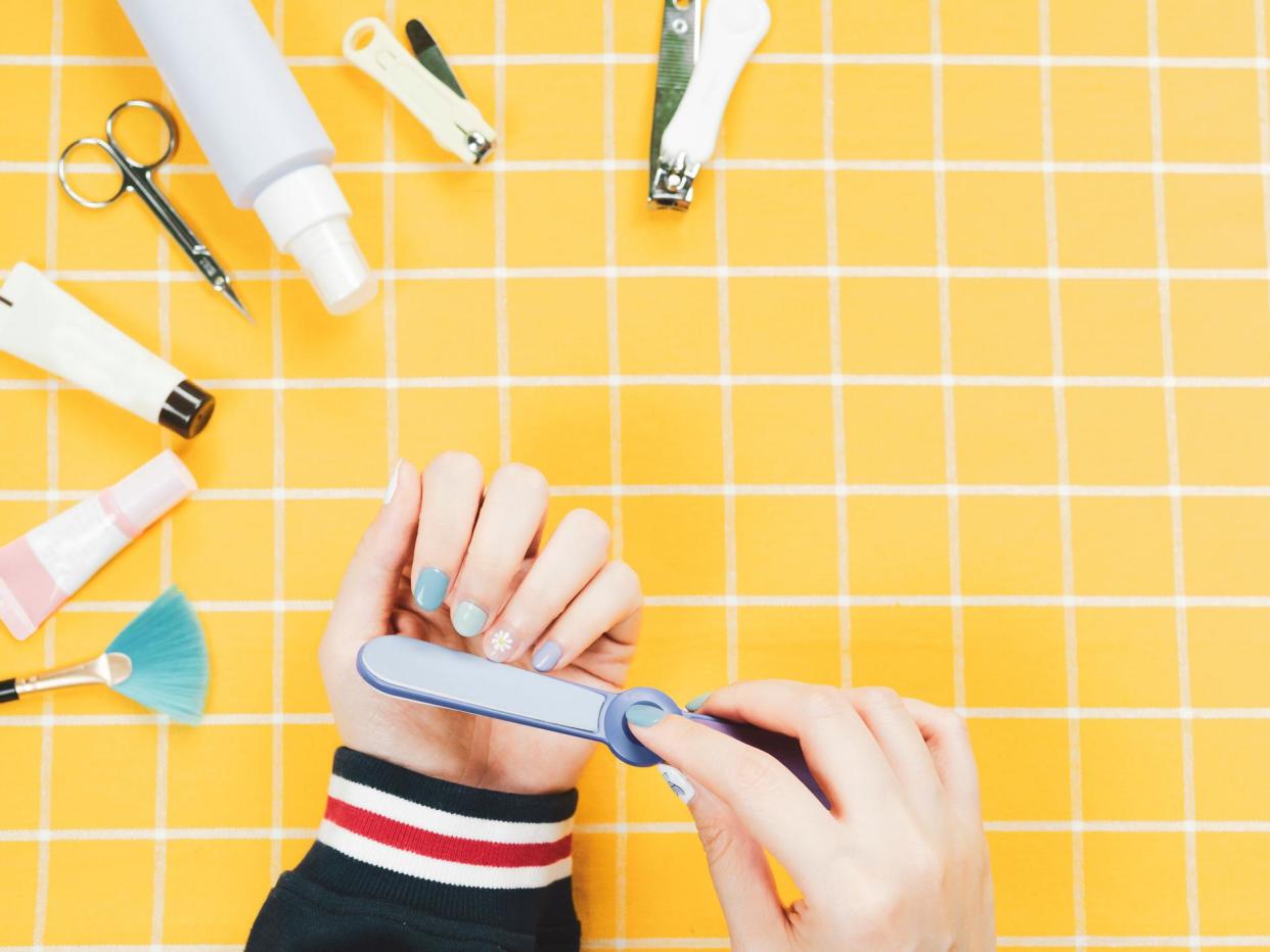 If done properly, you won't risk damaging your nail bed or end up with thin and flakey nails (Getty)