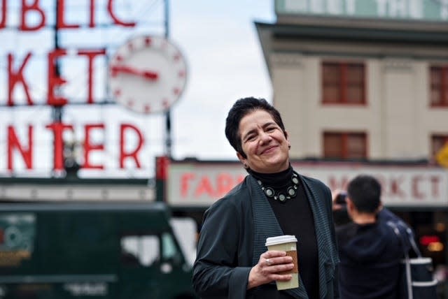 Monroe native Mary Bacarella recently retired as executive director of Pike Place Market in Seattle.