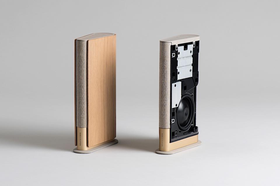 With a design inspired by a book, Bang & Olufsen's Beosound Emerge is an impressively slim and full-featured speaker. 