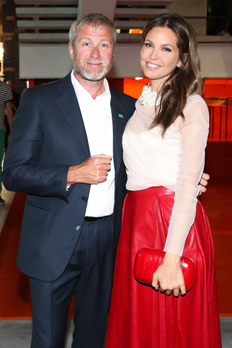 Dasha Zhukova and Roman Abramovich (Rex)