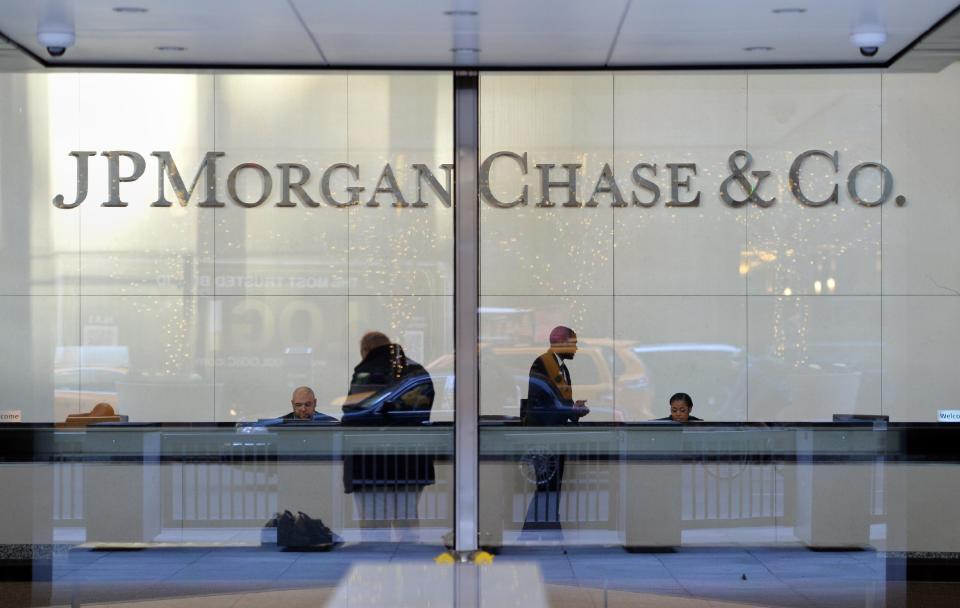 La sede del banco JP Morgan Chase en Park Avenue, en Nueva York (EEUU), en una imagen del 12 de diciembre de 2013 (AFP/Archivos | Stan Honda)