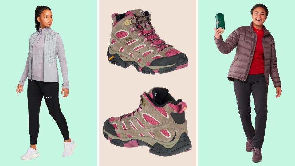 Shop women's clothing and shoe deals at REI from Birkenstock, Nike, Merrell and more.