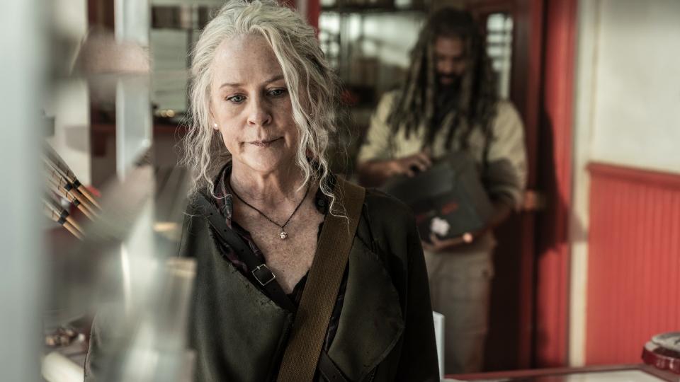 Melissa McBride as Carol Peletier in The Walking Dead season 11