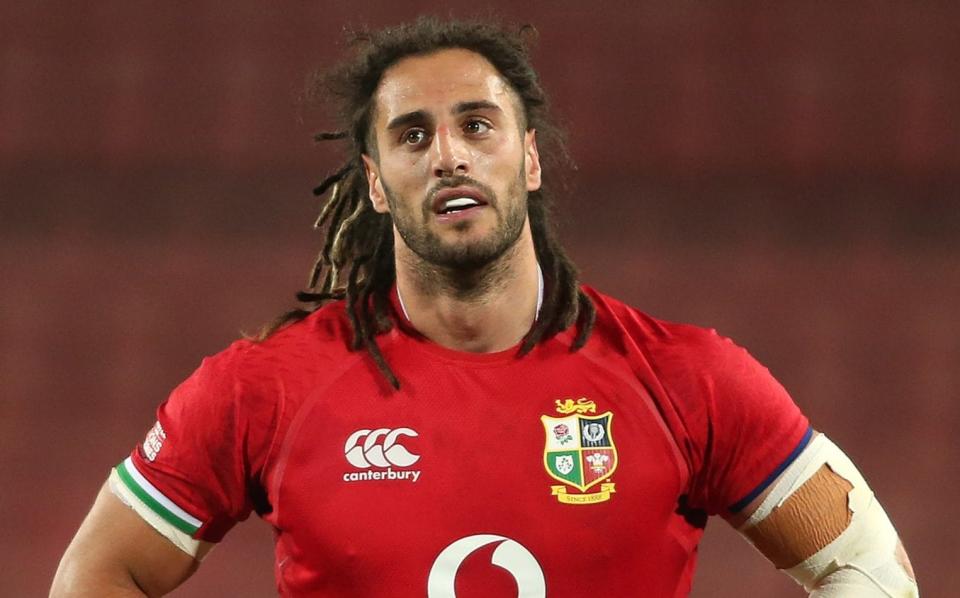 Josh Navidi of the British & Irish Lions at Emirates Airline Park on July 7, 2021 in Johannesburg, South Africa. - GETTY IMAGES