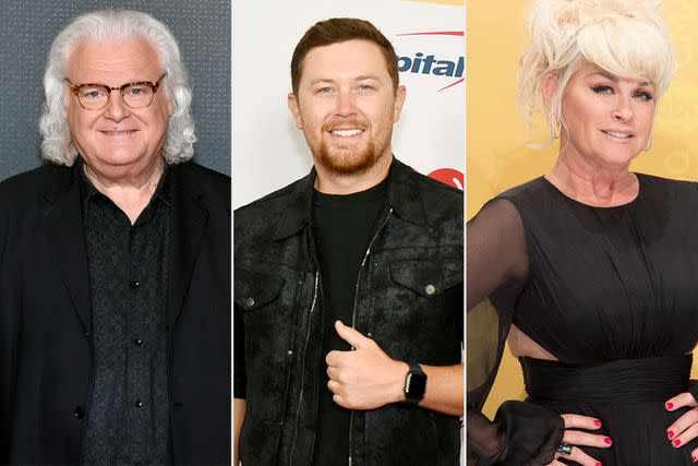 <p>Jason Davis/Getty Images for CMT; Dave Pedley/Getty Images for iHeartRadio; Taylor Hill/Getty </p> Ricky Skaggs; Scotty McCreery; Lorrie Morgan