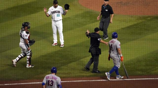 MLB suspends Buck Showalter one game for Mets' 'intentionally throwing' at  Phillies' Kyle Schwarber