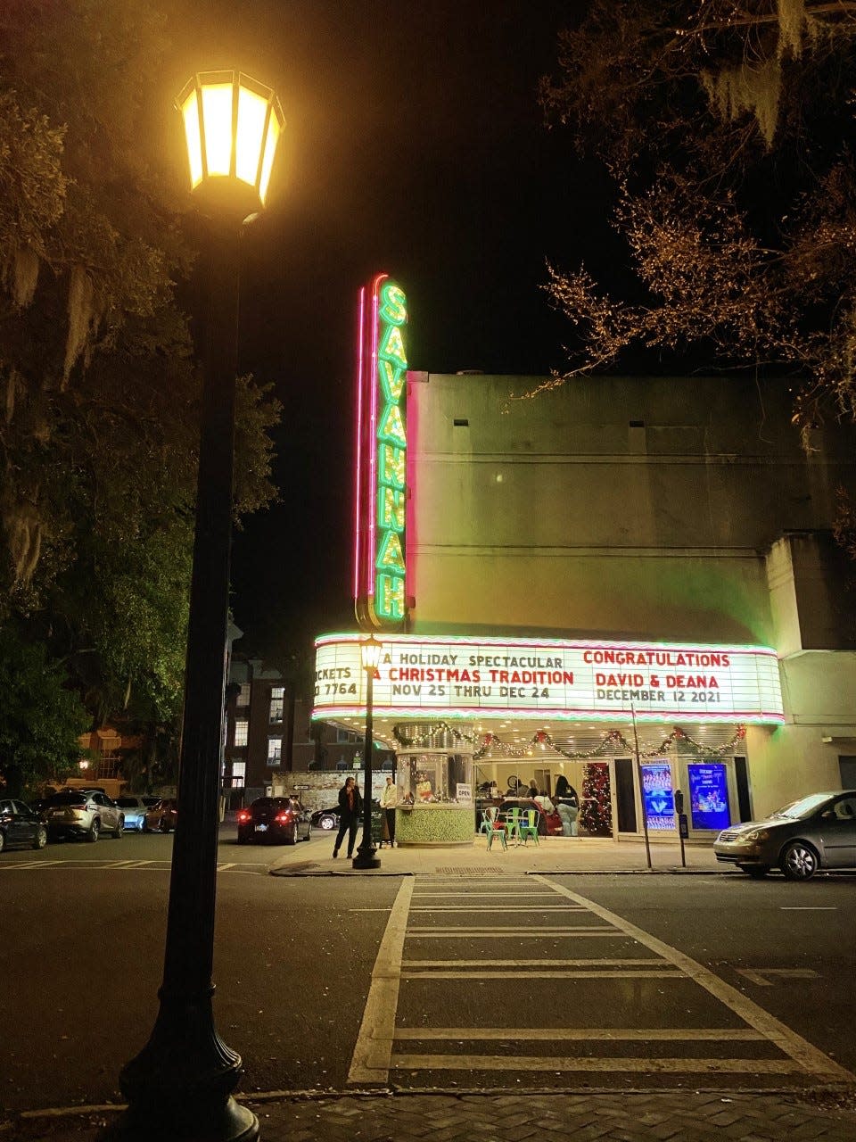 The Savannah Theatre, located at 222 Bull Street.