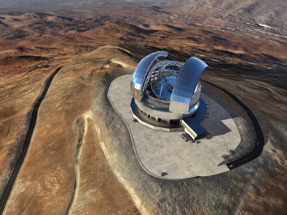 extremeley large telescope eso