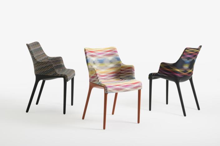 The Eleganza Missoni chair. - Credit: Courtesy of Kartell